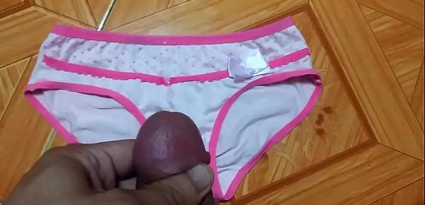  Sịp viền hồng thủy chung  | Cum on panties compilation the best!